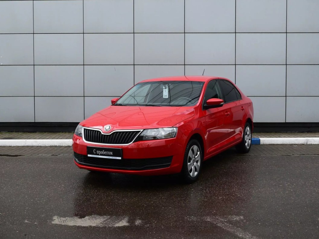 Skoda Rapid 1.6 МКПП, 2018 фото 3