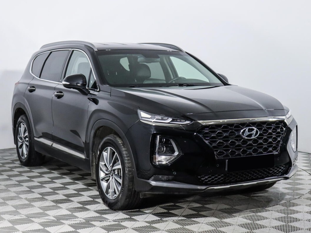 Hyundai Santa Fe Premier 2.2 АКПП, 2018 фото 1